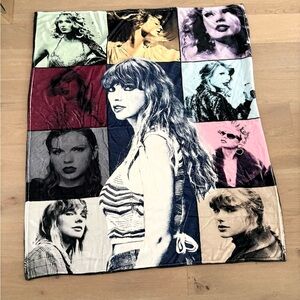 Taylor Swift the Eras Tour Throw Blanket